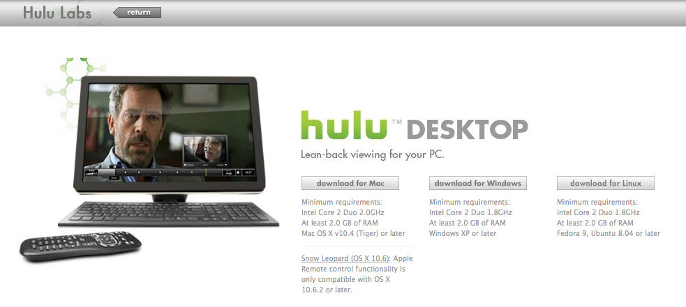 Hulu player for mac